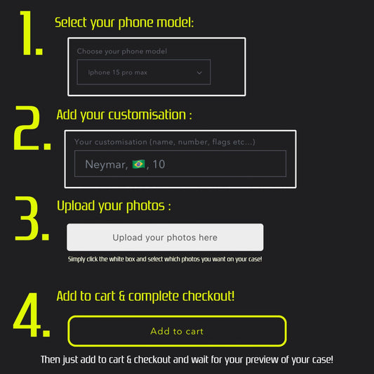 Custom phone case | Design 1