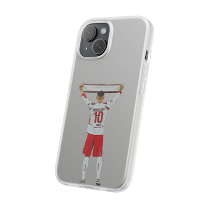 Clear Podolski phone case