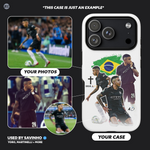 Custom White Tough Phone Case