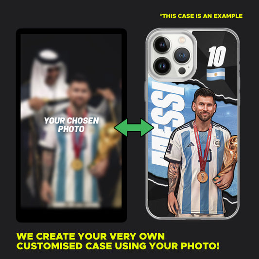 Custom case with your favourite player