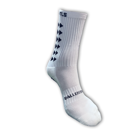 Premium Grip Socks in white