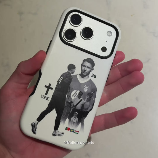 Custom White Tough Phone Case