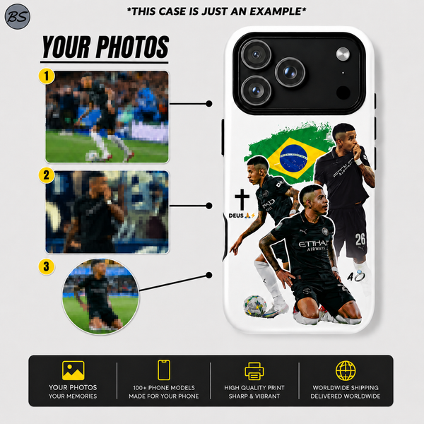 Custom Tough Case – White